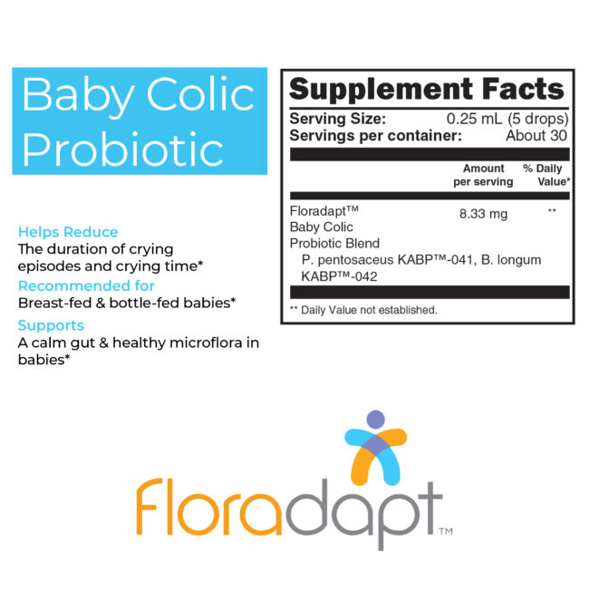 Probiotic Colic Drops for Babies | Floradapt™ Probiotics by Kaneka