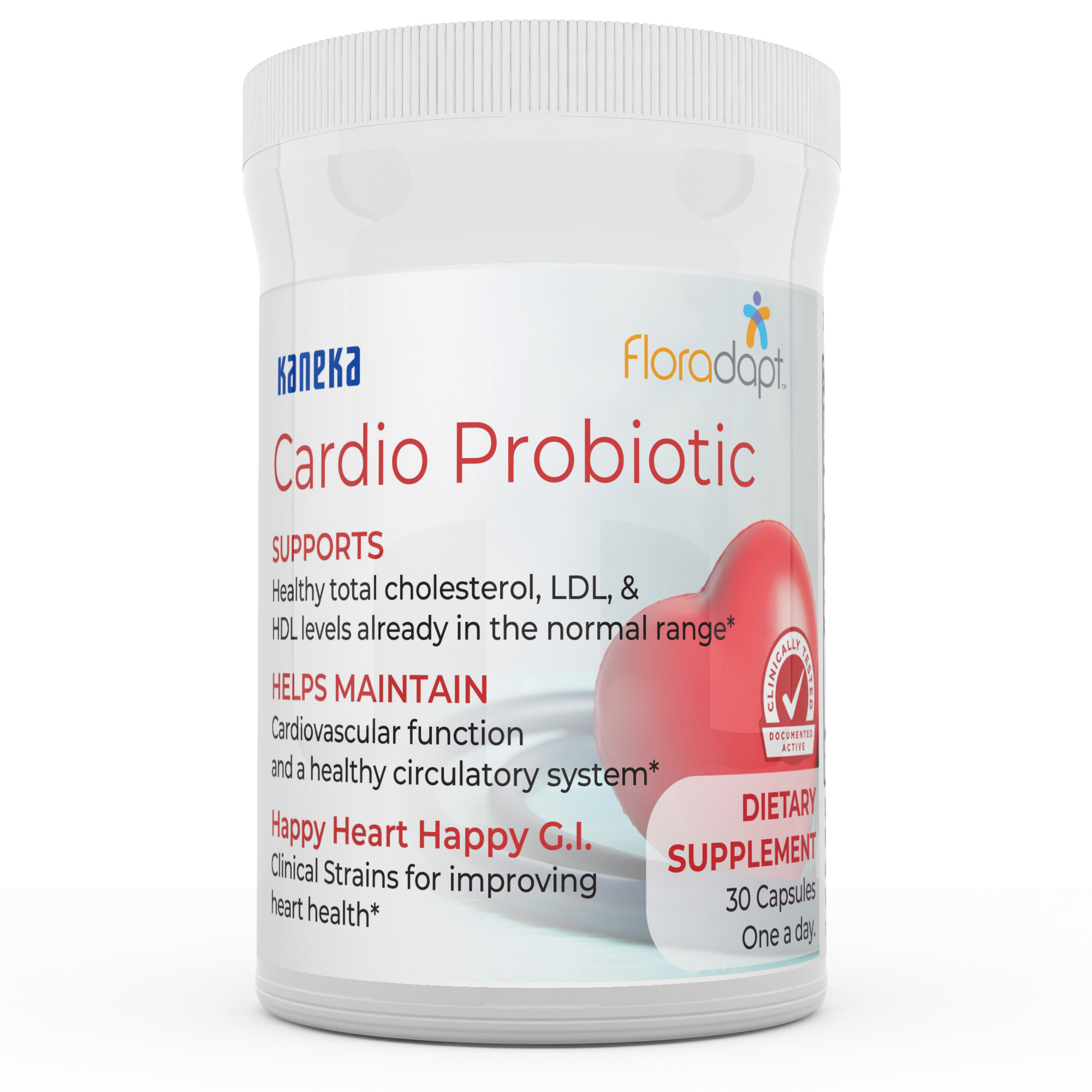 Best Heart Probiotic for Cardiovascular Health Floradapt™ Probiotics
