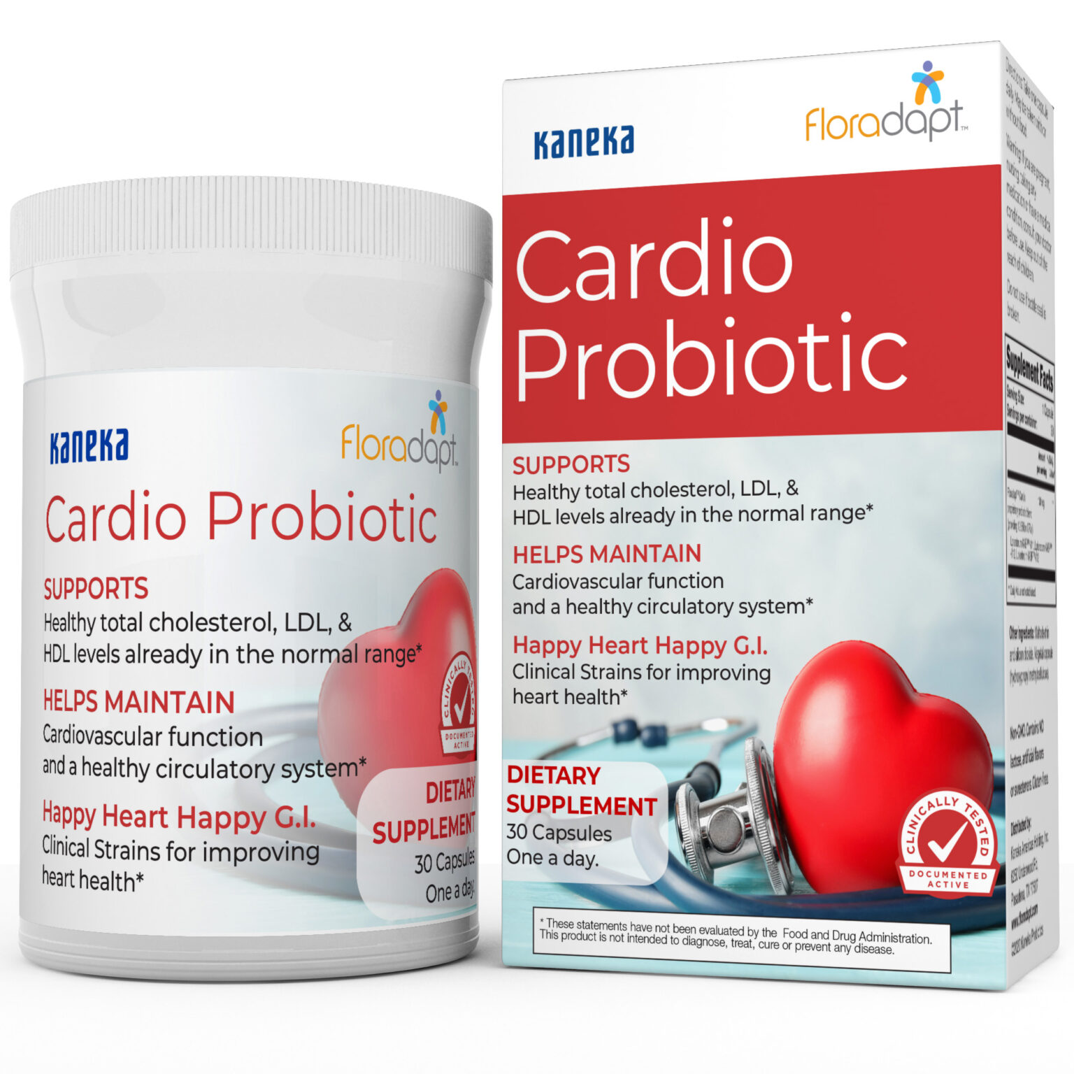 Best Heart Probiotic for Cardiovascular Health Floradapt™ Probiotics