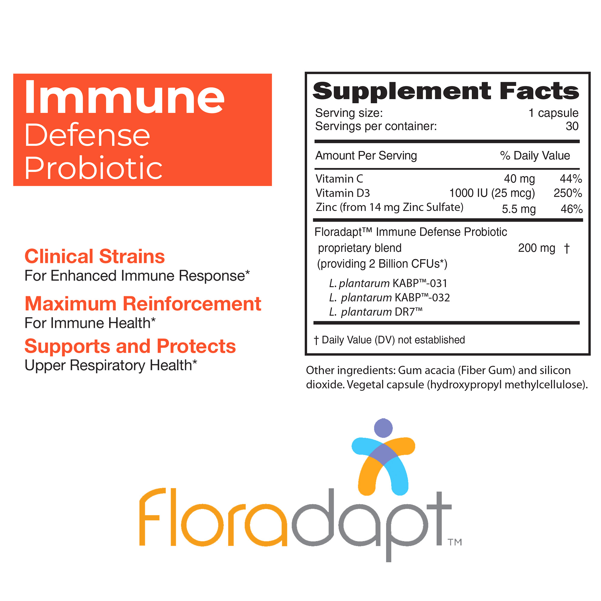 Probiotics for Immune System Support & Health Floradapt™ Probiotics