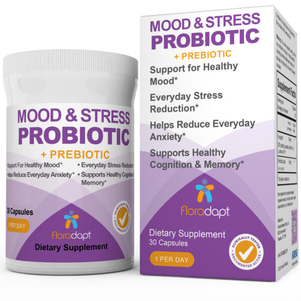 Mood & Stress Probiotics Product Imagery